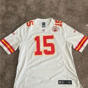 Nike White and Red Men's Jersey